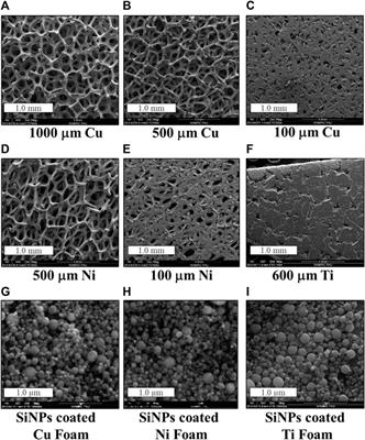 Study of 3D binder-free silicide/silicon anodes for lithium-ion batteries